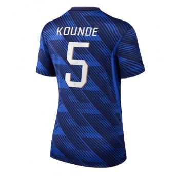 Billige Fotballdrakt Frankrike Jules Kounde #5 Replika Hjemmedrakt Dame VM 2026 Kortermet